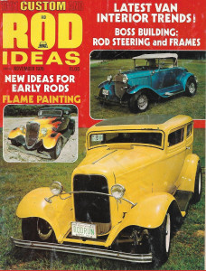 1001 CUSTOM AND ROD IDEAS 1975 NOV - PAINTING FLAMES, HARRAH,'64 GOAT, 289 VET*
